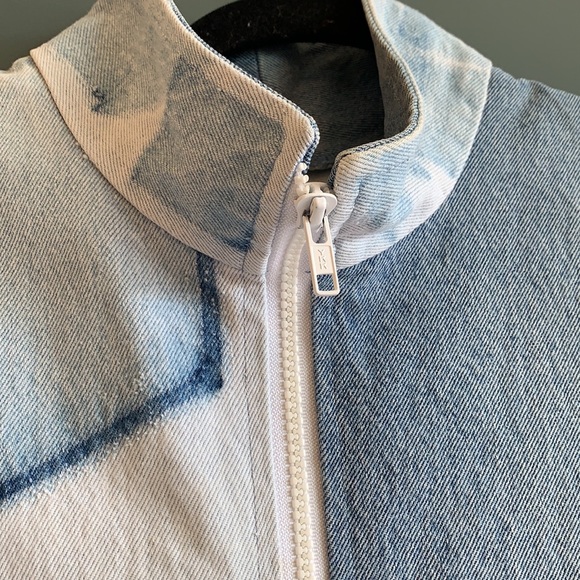 hand made jean jacket ! - Picture 3 of 9